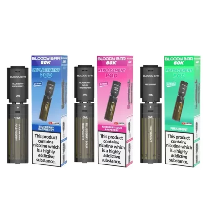 Bloody Bar 60K Prefilled PODS - Pink Lemonade - Londonvapewholesale Co
