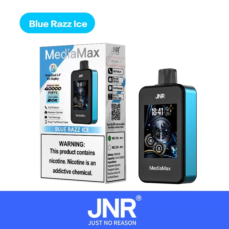 JNR "Media Max" 40K Disposable Device - 40000 Puffs - Image 2