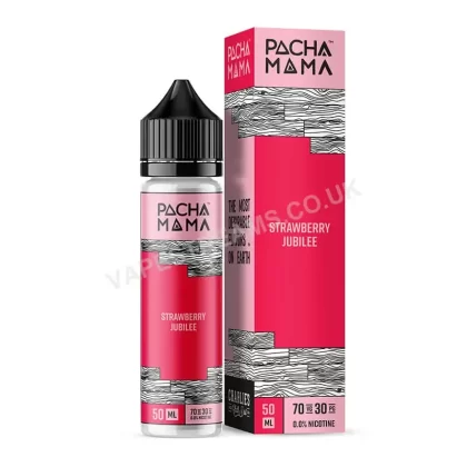 Strawberry Jubilee Ice E-Liquid Shortfill by Pacha Mama Ice - Vapestreams Co