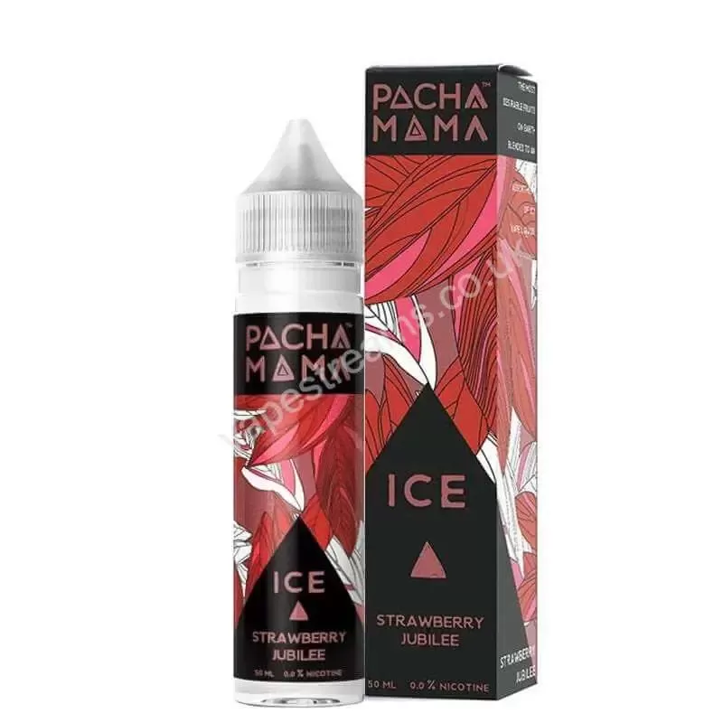 Strawberry Jubilee Ice E-Liquid Shortfill by Pacha Mama Ice - Vapestreams Co - Image 2