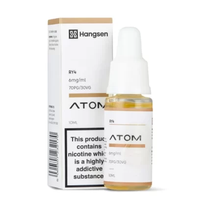 RY4 Tobacco E-Liquid Atom Series by Hangsen (10ml) - 18mg