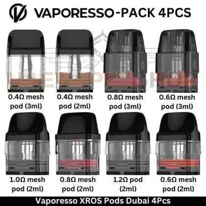 Vaporesso XROS Pods Dubai 4Pcs