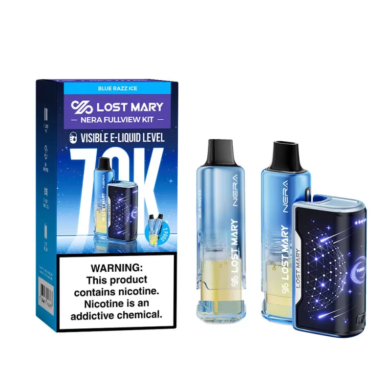 Lost Mary NERA FULLVIEW 70K Disposable KIT - 70,000 Puffs - Golden Berry + Scary Berry ๐ - Image 3