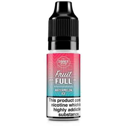 Watermelon Ice Fruit FULL Nic Salt E-Liquid by Dinner Lady - 10mg