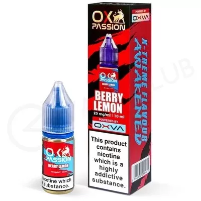Berry Lemon Nic Salt E-Liquid by Ox Passion - Ecigpremium
