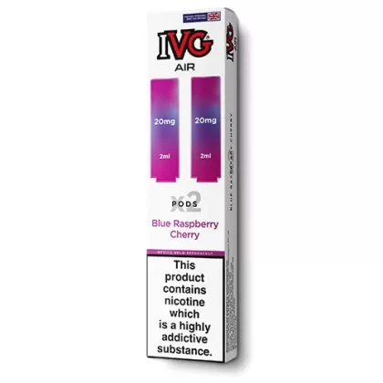 Blue Raspberry Cherry Air Pods by IVG - 20 mg/ml
