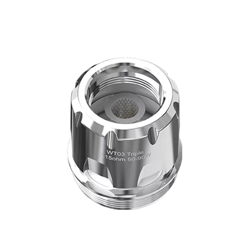 Wismec WT Coils Head for Trough Tank 5PCS-Pack - WT03 Triple 0.15ohm Head - Image 2