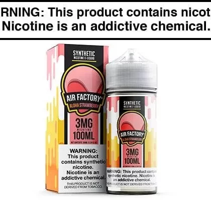 ALOHA STRAWBERRY BY AIR FACTORY SYNTHETIC 100ML - Vapejuice