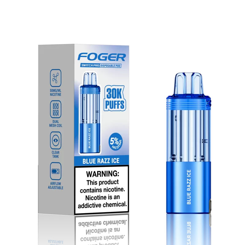 Made in USA | FOGER Switch Pro 30K Disposable Device POD - 30,000 Puff - Strawberry Kiwi - Image 2