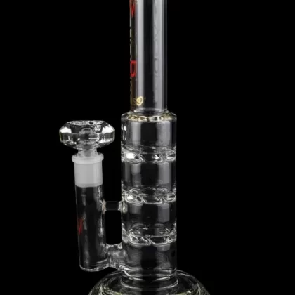 Vodka Glass Sapphero Triple Turbine Perc Water Pipe - Vape Store