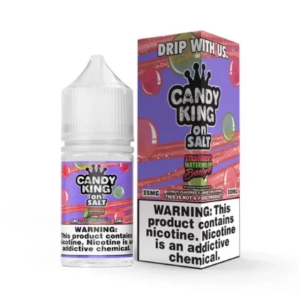 Candy King on Salt Strawberry Watermelon Bubblegum eJuice - Vape Product; Vape Product, Vape Product