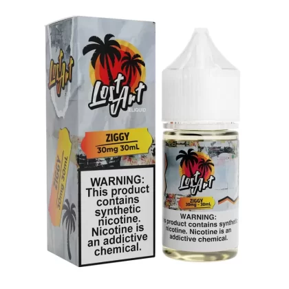 Lost Art Synthetic Nic Salt 30ml - Cream, Grape White; Vape Product, Vape Product