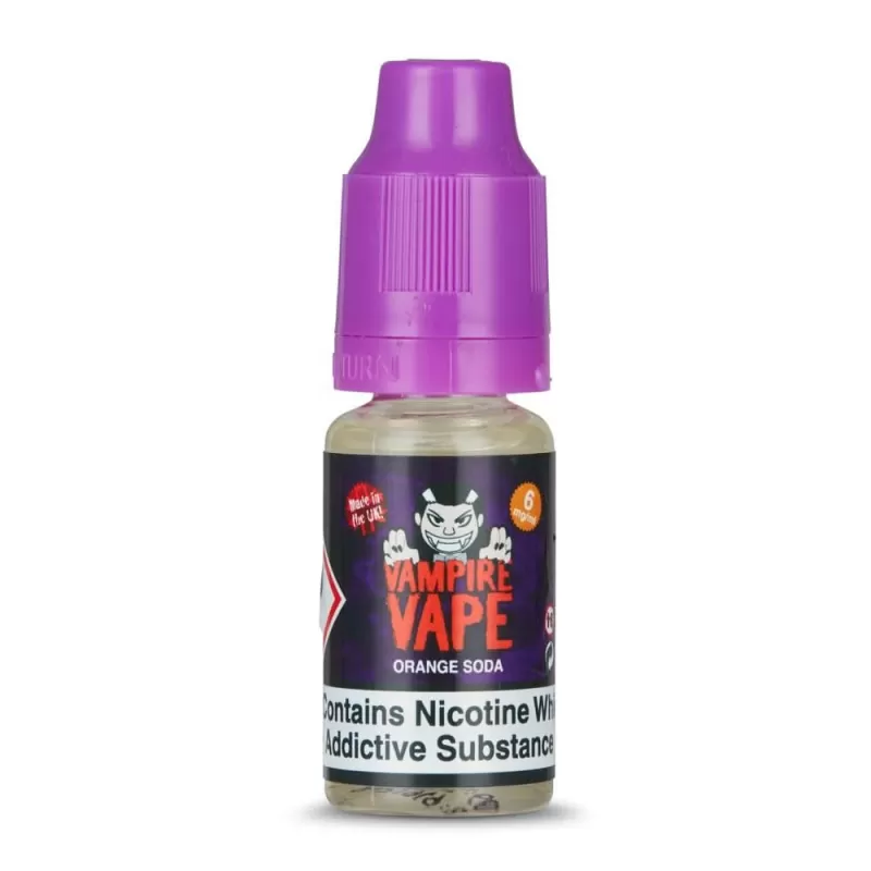 Orange Soda E-Liquid by Vampire Vape (10ml) - 0mg