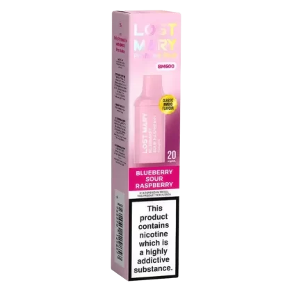Lost Mary BM600 Blueberry Sour Raspberry Prefilled Pods - Ecigpremium