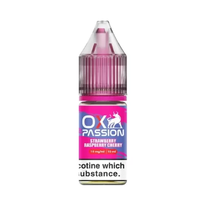 OXVA OX Passion Strawberry Raspberry Cherry E Liquid 10ml - Nicotine Strength#20mg>10mg (503060)