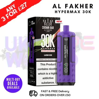 Lush ICE Al Fakher 30K HyperMax Pod Kit