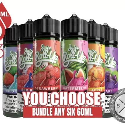 Juice Roll Upz Bundle 6x60ml (360ml)