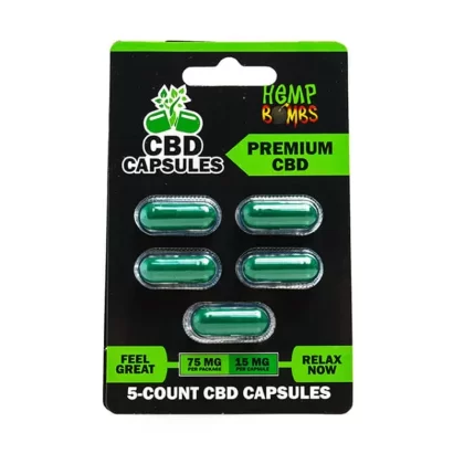 Premium CBD Capsules Hemp Bombs