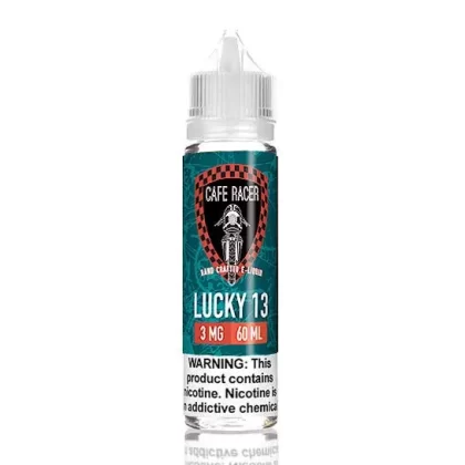 Lucky 13 – Cafe Racer E-Juice [Naturally-Extracted]