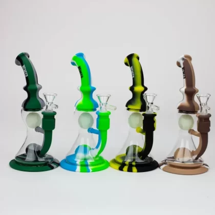 WENEED®- 9″ Silicone Float Ball bong