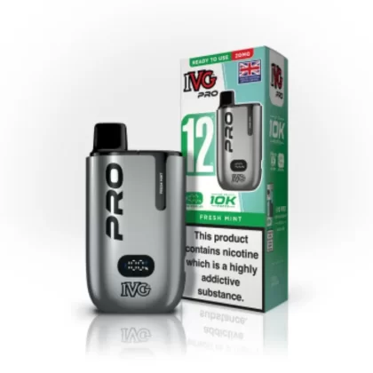 IVG Pro 12 Fresh Mint Vape Kit - Strength#20mg (66EA01)