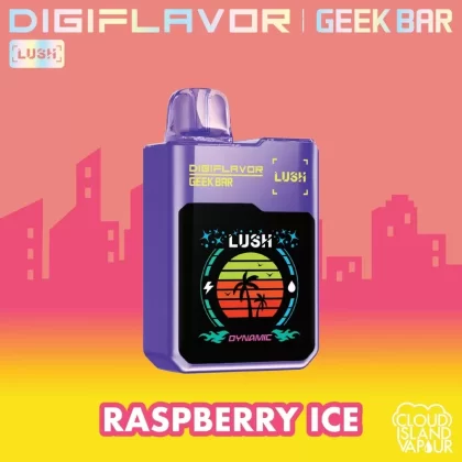 GEEK BAR DIGIFLAVOR LUSH Disposable Vape – Raspberry Ice