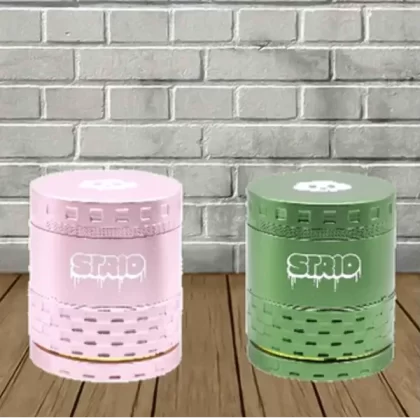 Strio Grinder Safe - color#Abyss Black>Pale Pink>Nato Green>Rose Red>Sapphire Blue