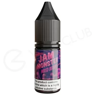 Mixed Berry Nic Salt E-Liquid by Fruit Monster