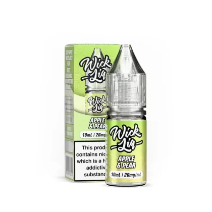 Wick Liq Bar Juice Apple & Pear 10ml Nic Salts E-Liquid - 5mg