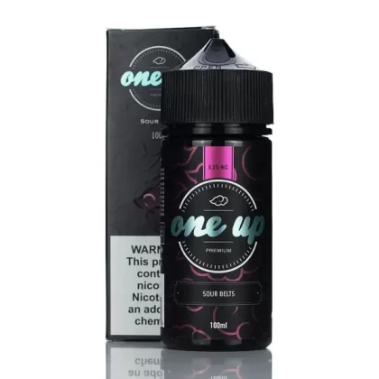 One Up Premium E-liquids - Sour Belts - 100ml - 3mg