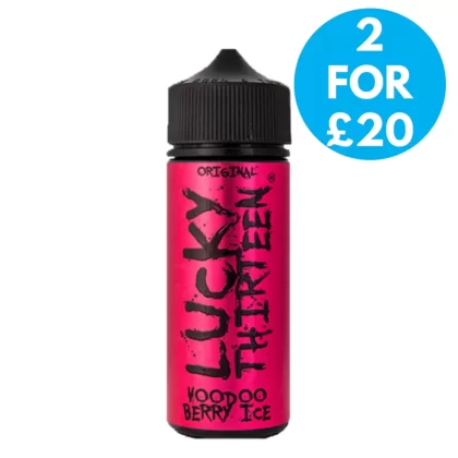 0mg Lucky Thirteen Original 100ml Shortfill E-liquid (70VG/30PG) - Vape Co