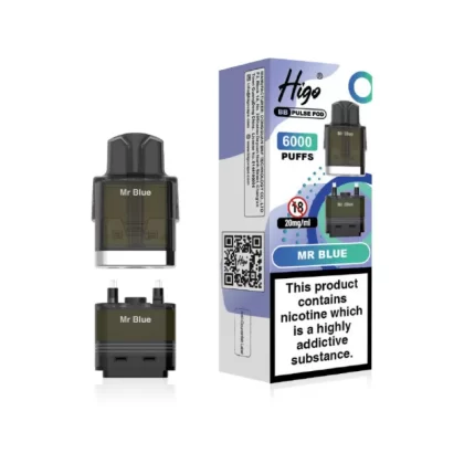 Higo BB Pulse 6000 Prefilled Pod Mr Blue - 20mg