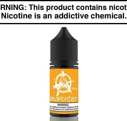 ORANGE BY ANARCHIST SALTS 30ML - Vapejuice