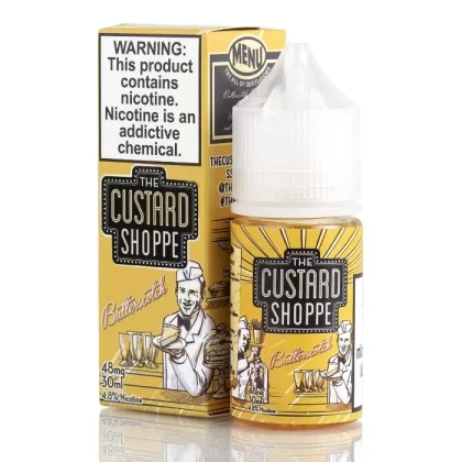 Butterscotch – The Custard Shoppe Salts – 30mL