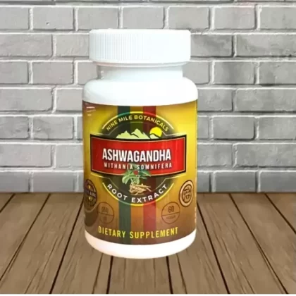 Nine Miles Botanicals Ashwaganda Root Extract 60ct