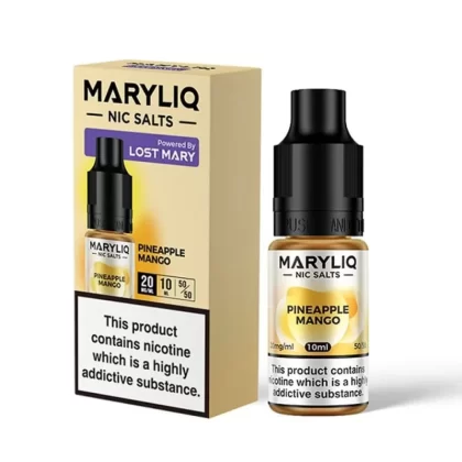 Pineapple Mango Nic Salt E-Liquid by Lost Mary Maryliq (10ml) - 20mg