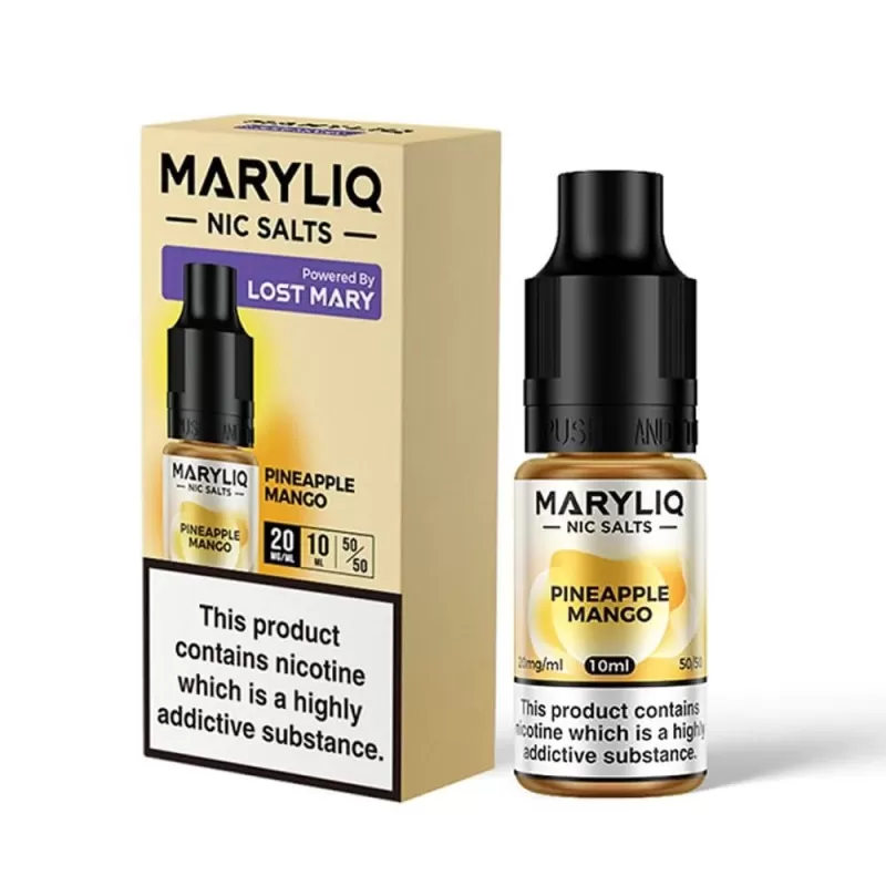 Pineapple Mango Nic Salt E-Liquid by Lost Mary Maryliq (10ml) - 20mg