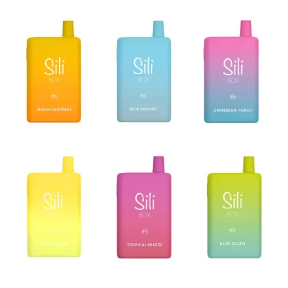 Sili Box Disposable | 6000 Puffs | 16mL *** - Blue Slush