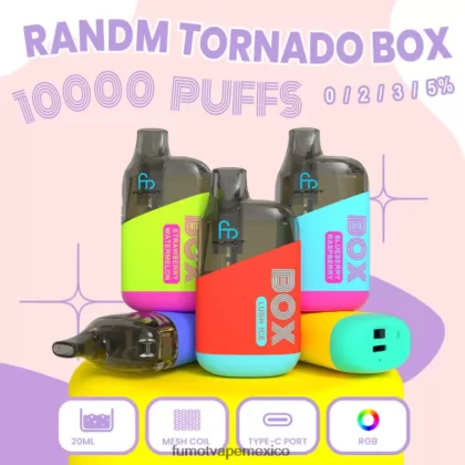 Fumot Tornado Caja de 10000 vape pods desechables – 20 ml (1 pieza) menta toba H0XPTX357 Fumot Vape Shop - Fumotvapemexico