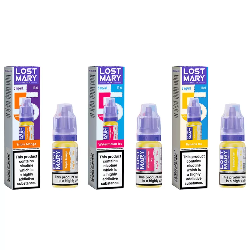 Lost Mary Nic Salt E-liquid 5mg - Blueberry Cherry Cranberry