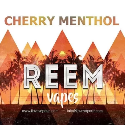 Cherry Menthol Premium e juice by Reem vapes - 6mg