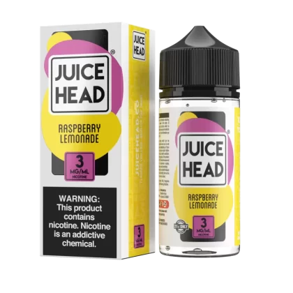 Juice Head - Raspberry Lemonade - 100ML E-Liquid - 0MG