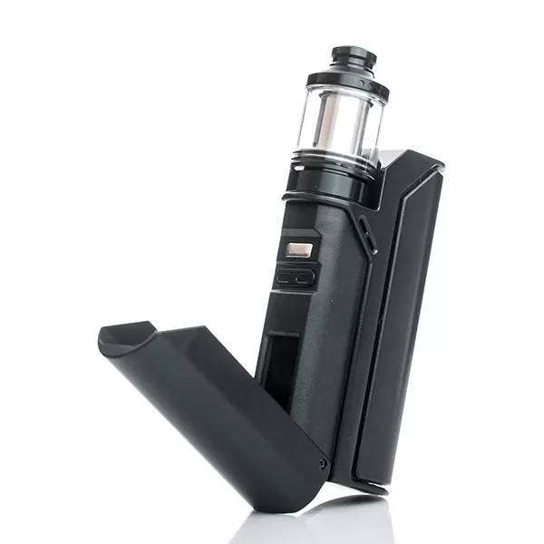 WISMEC Reuleaux RX75 Starter Kit with Amor Mini Tank - 2ml - SilverFrameGreenAbalone - Image 3