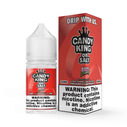 CANDY KING on SALT - Belts Strawberry - 30ML E-Liquid