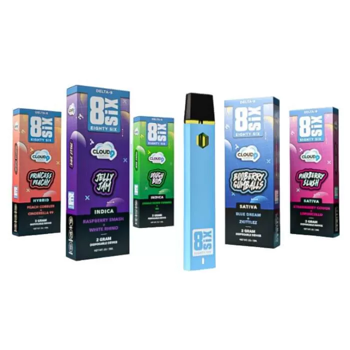 Eighty Six Delta 9 Disposable Vape 2G