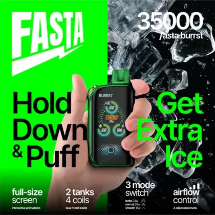 Fasta Burrst 35000 - Lime Sparkle