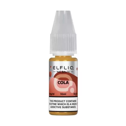 ELF BAR ELFLIQ COLA 10ML NIC SALT E-LIQUID - Strength#5MG>10MG>20MG