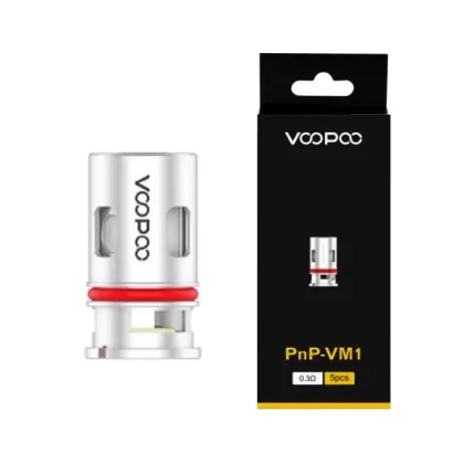 VOOPOO PnP Coils 5pk - VM4 0.6 ohm - Skullvaping