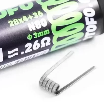 Wotofo 0.26 Ohm Quad Core Fused Clapton Coils - Ejuicewarehouse