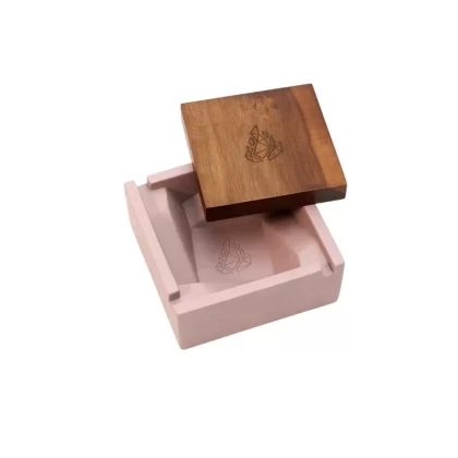 BRIQ Concrete Ashtray – 4in